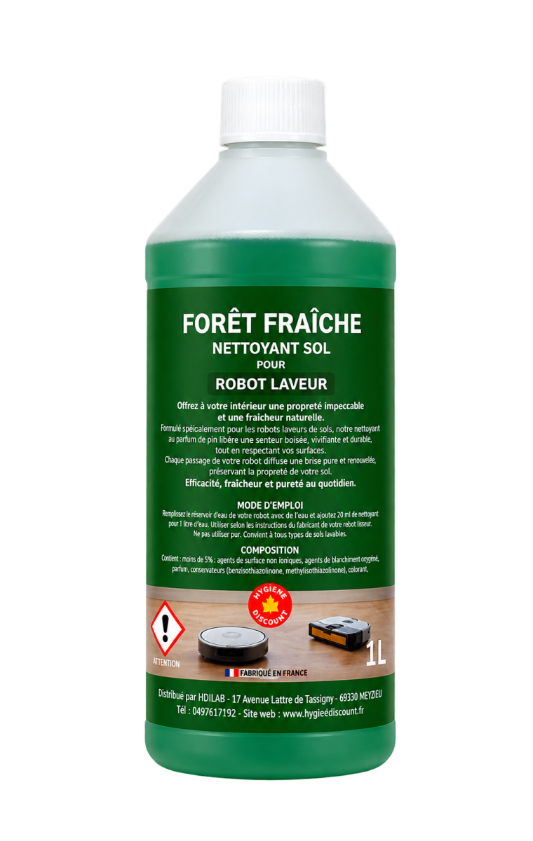 Bidon Nettoyant sol robot Forêt de pin (1L)