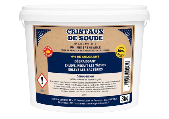 Cristaux de soude (3kg)