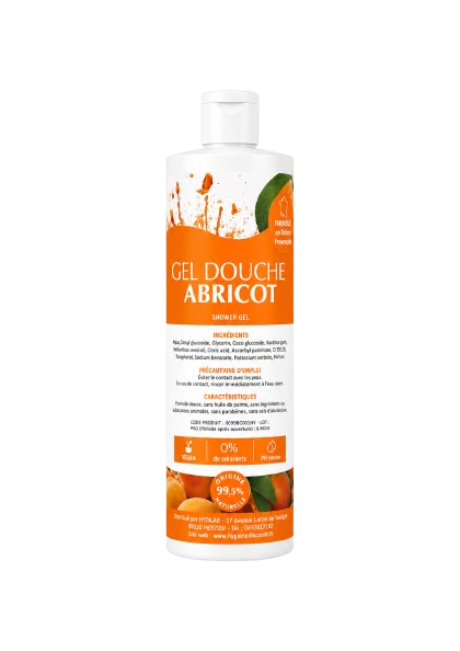 Gel douche abricot (500 ml)