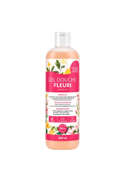 Gel douche fleuri (500ml)