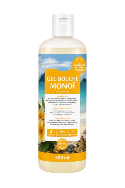 Gel douche MONOÏ (500ml)