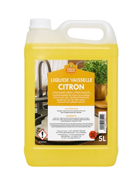 Liquide vaisselle citron