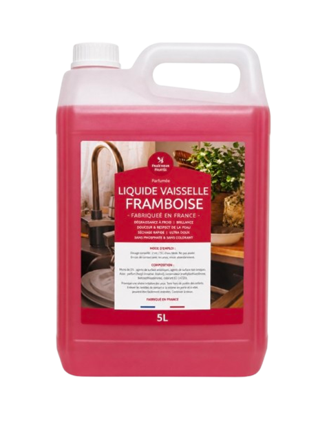Liquide vaisselle framboise