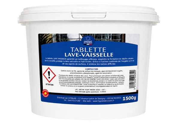 Pastilles lave-vaisselle 1,5 kg
