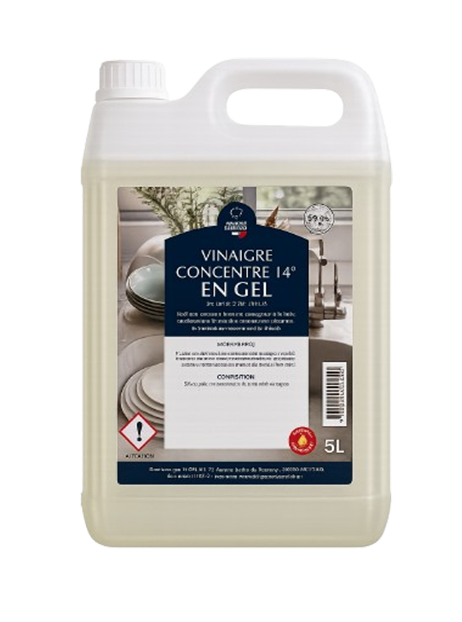 Vinaigre concentré 14° en gel